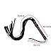 BinaryABC Leather Whip,Tassels Whip,Handle Whip for Role Play Costume Accessory