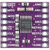 MusRock ADS1220 24-bit 4-Channel SPI ADC Module Low-Power Precision Sensor Interface