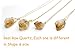 Gold Plated Raw Citrine Quartz Crystal Necklace Yellow Healing Gemstone Jewelry on 26
