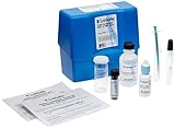 LaMotte 4482-DR-LI-01 Model PHT-DR-LI Total Hardness Direct Reading Titrator Test Kit, Liquid indicator, 0-200ppm Range CaCO3