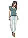 GUESS Women's Adria Short-Sleeve Striped Top
