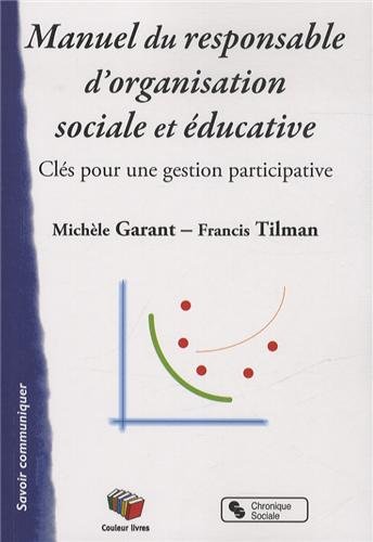 Manuel du responsable d'organisation sociale et éducative