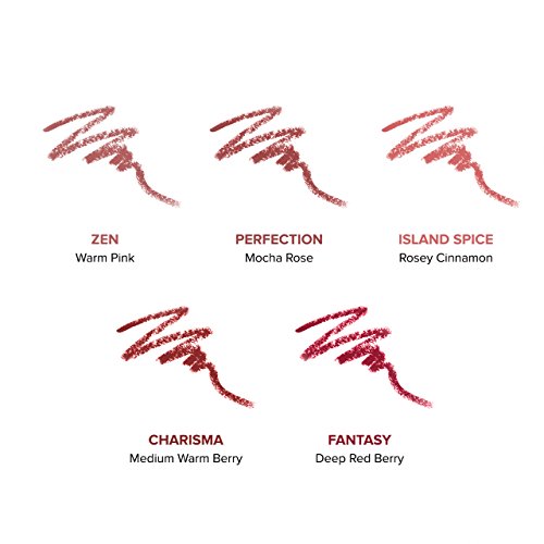 Honeybee Gardens Irresistible Lip Liner, Charisma | Gluten Free, Vegan, Cruelty Free, Paraben Free