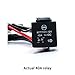 KAWELL Heavy Duty LED Light Bar Wiring Harness Kit with 14 AWG wiring 40Amp Relay ON-OFF-Strobe Remote Control Switch ( 1 lead 12 ft remote control )