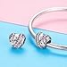 XOYOYZU Birthstone Charm for Pandora Charms Bracelet 925 Sterling Silver Bead Openwork Birthday Charms for Bracelet and Necklace (June)