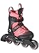 K2 Skate Youth Marlee Pro Inline Skates, Black/Coral