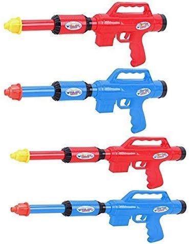 4 x Pump Action Cola Water Fight Blaster Super Soaker Gun - Fits Screw Top Bottles