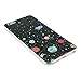 iPhone 6s case,Galaxy Planet Design Slim Flexible Clear Bumper TPU Soft Cover for iPhone 6 6s 4.7 inch (Spaceship)