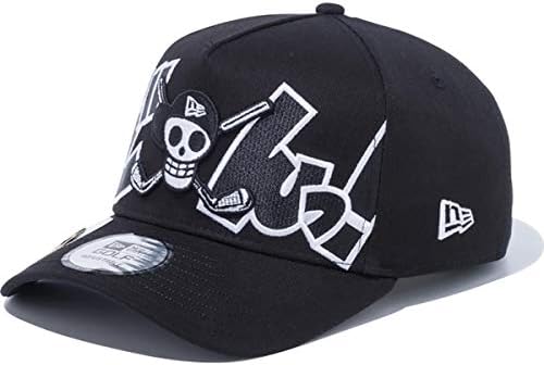Amazon Co Jp New Era ニューエラ ニューエラ ゴルフキャップ 9forty A Frame On Par ワンピース ドクロ 海賊旗 どんっ ブラック Newera 帽子 日本正規品 C1 スポーツ アウトドア