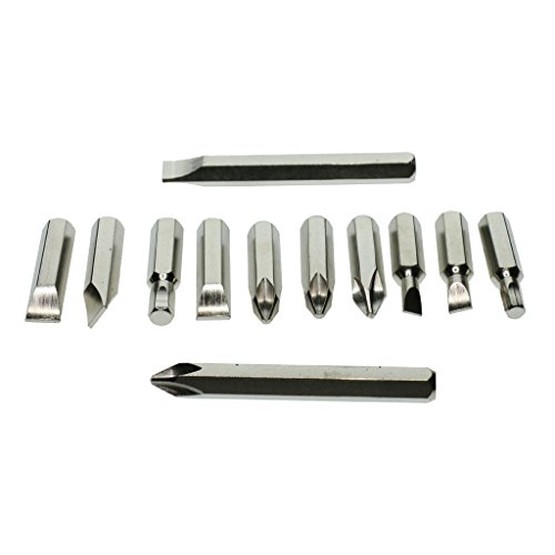 Dolity Reversible Hammer Hand Impact Screwdriver Kit Rusted Rotor Removal - 13pcs - Thumbnail 7