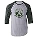 Pop Threads Camp Crystal Lake Counselor T Shirt Horror Costume Raglan Baseball Tee Shirt