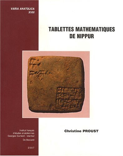 Tablettes mathématiques de Nippur