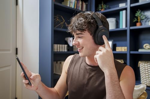 Sony WH-1000XM4 Auriculares inalámbricos premium con cancelación de ruido y micrófono para llamadas telefónicas y control de voz de Alexa, negro WH1000XM4