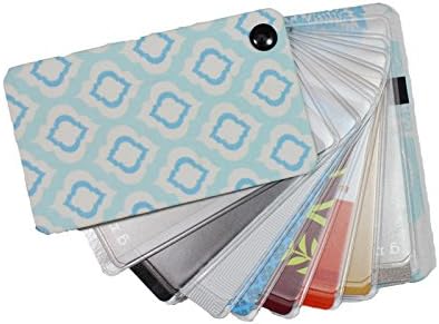 graydogg Womens Julia Credit Card Holder 15 Card Sleeves Multicoloured