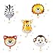 Animal Decorations Safari Party Supplies - FengRise Jungle Theme Party Supplies Safari Party Decorations Pack of 29, Jumbo Animal Head Balloons Latex Print Balloon and Safari Banner for Birthday Party