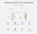 Damark 500ML Aroma Essential Oil Diffuser Air Humidifier with 4 Timer Settings, 7 LED Color Changing Lamps and Waterless Auto Shut-off for Home Ultrasonic Mist Maker