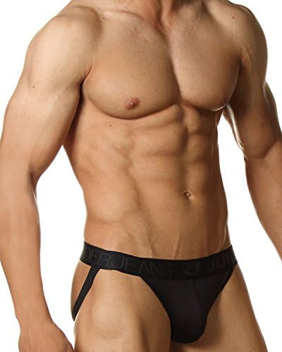 Junk Underjeans Men's Aura Jock Strap-XL black