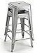 Tabouret 24-inch Metal Counter Stools (Set of 2)