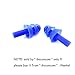 Honbay 6Pairs Reusable Silicone Swimming Earplugs Soft and Flexible Ear Plugs for Swimming, Learning, Hearing Protection, Concerts, Airplanes, Shooting, etc