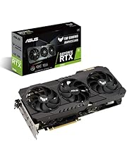 ASUS TUF Gaming NVIDIA GeForce RTX 3080 V2 OC Edition Graphics Card (PCIe 4.0, 10GB GDDR6X, LHR, HDMI 2.1, DisplayPort 1.4a, Dual Ball Fan Bearings, Military-Grade Certification, GPU Tweak II)