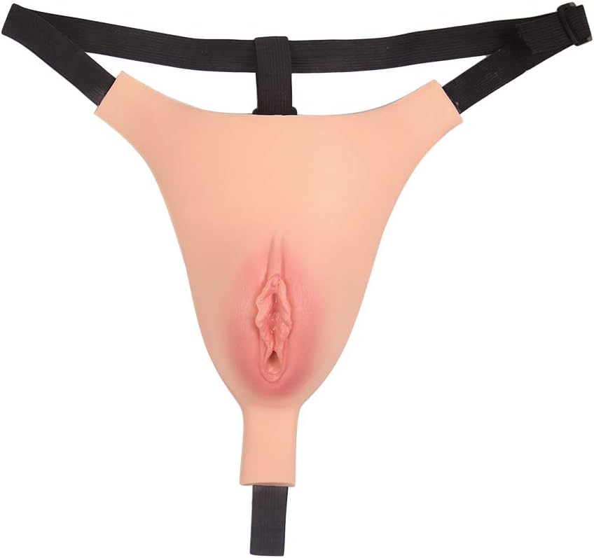DGSD Hiding Gaff Panty, Silicone Thong Butt Lifter Hip Enhancer Panties Sexy Silicone Shapewear Underwear for Crossdresser Transgender