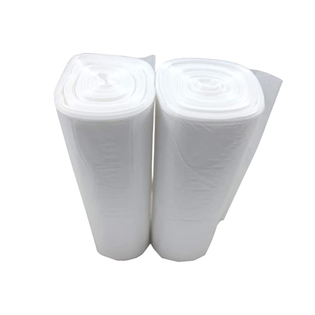 Photo 1 of Clear (Natural Color) HDPE Coreless Trash Liners - 24"x33" - 1000 Bags - 9 microns - Clear - TL24339MWF - AssurePak