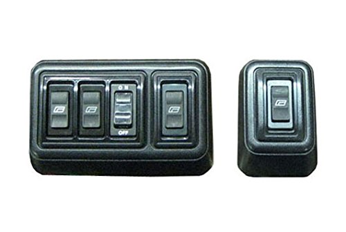 Megatronix - WKS41 - Illuminated Universal Power Window Switch Kit - 5 Switches