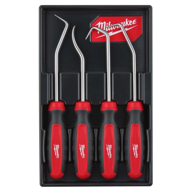 Milwaukee 4932480568 Heavy Duty Hook & Pick Set 4 Piece