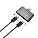 LoveMei 2 in 1 Lightning Headphone Adapter, Iphone Charge and Headphone Adapter, Lightning Audio Adapter for Iphone x, 8/ 8Plus, 7/ 7Plus. IPhone Splitter, Black