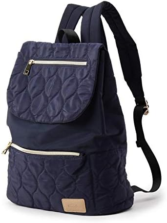 Amazon Co Jp ハッシュアッシュ Hushush ウェーブキルトリュック 00 ネイビー 093 シューズ バッグ