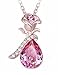 W2R Beauty and the Beast Inspired Rose Drop Necklace