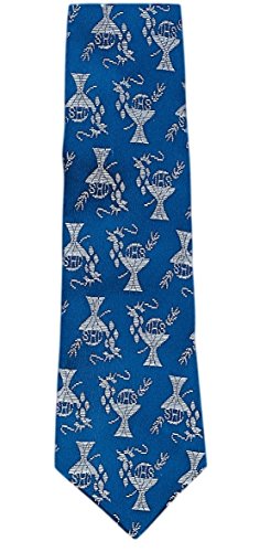Boys Pre-Knotted Navy Blue Communion Tie