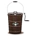 White Mountain Hand Cranked Ice Cream Maker with Appalachian Series Wooden Bucket, 6 Quart (PBWMIMH612-SHP)