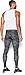 Under Armour Men's HeatGear Armour Printed Compression Leggings, Black (004)/Steel, Small