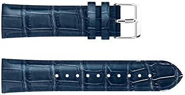 DarweirlueD Two Colors Soft Faux Leather 22mm Smart Watch Band Wrist Strap Replacement for Huawei GT Adjustable