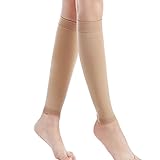 Calf Compression Sleeves - Leg Compression Socks Relieve Calf Pain for Men, Women and Runners, Calf Guard for Running, Cycling, Travel, Nurses Circulation & Recovery - 1 Pair