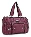 Scarleton Purses for Women Large Hobo Bags Satchel Handbags for Women Top Handle Shoulder Bag Tote Vegan Leather, H148516, Purple
