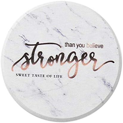 SEN Non-slip Diatomaceous Earth Waterproof Coaster Anti-scalding Insulation Pad Marble