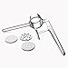 Potato Ricer and Masher - ALISKID Mashed Potato Masher / Ricer Potato Masher / Potato Press / Best Stainless Steel Potato Masher with 3 Large Interchangeable Discs