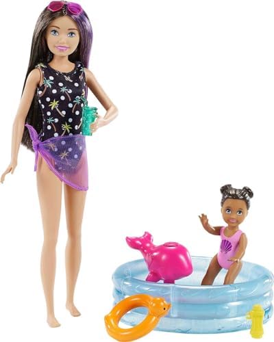 Barbie Skipper Babysitters Dolls Playset with Babysitting