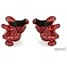 Guitar Grip Studios 2 Pack Left and Right Hand Red Rum Metallic Red Guitar Hange