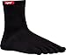Injinji - 2012 - Performance Original Weight Crew Toesocks, Black, Medium