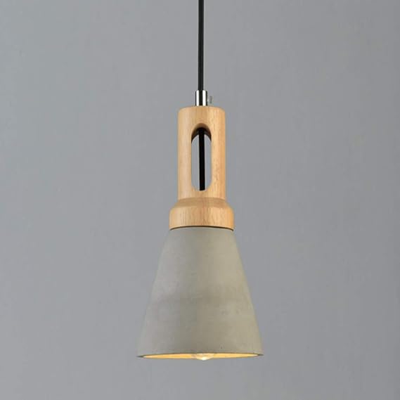 MMGIRLS Einstellbare Single Head Zement Anhänger Licht Retro Industrie