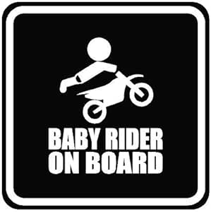 Decals Stickers Vinyl Art Home Garden Sticker Baby On Board Decals Bebe A Bord Autocollant Vehicule Moto Biker Home Decor