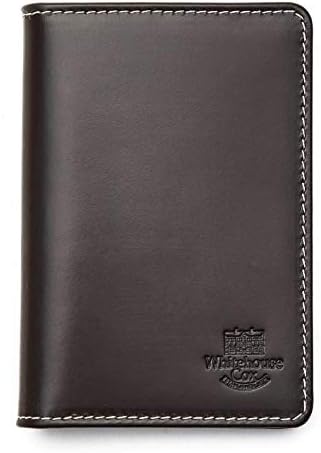 Amazon Whitehouse Cox ホワイトハウスコックス 正規取扱店 ネームカードケース ホリデーライン S7412 Name Card Case Holiday Line Espresso Yellow ファッション小物 通販