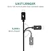 RAVPower 5-Pack Android Cable Micro USB Cable Charging Cord for Portable charger, Charging Station (1ft 3ftx2 6ft 10ft)—Not For iPhone