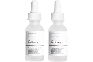 Niacinamide 10% + Zinc 1% 30ml (2 pack) with TOSSI makeup cleansing wipes