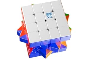 Bukefuno MoYu AoSu V7 Triple Track UV 4x4 Magic Cube Magnetic Moyu AoSu WRM Ball Core V7 Puzzle 4x4x4 Triple Track UV Magic C