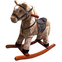 Fengsmart Rocking Horse, Plush Rocking Toys, Kids Ride on Toys, Toddler Ride on Toys, Kids Gift Toys...