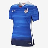 Nike USA Women's Soccer Jersey Stadium Away, Blue/White/Red